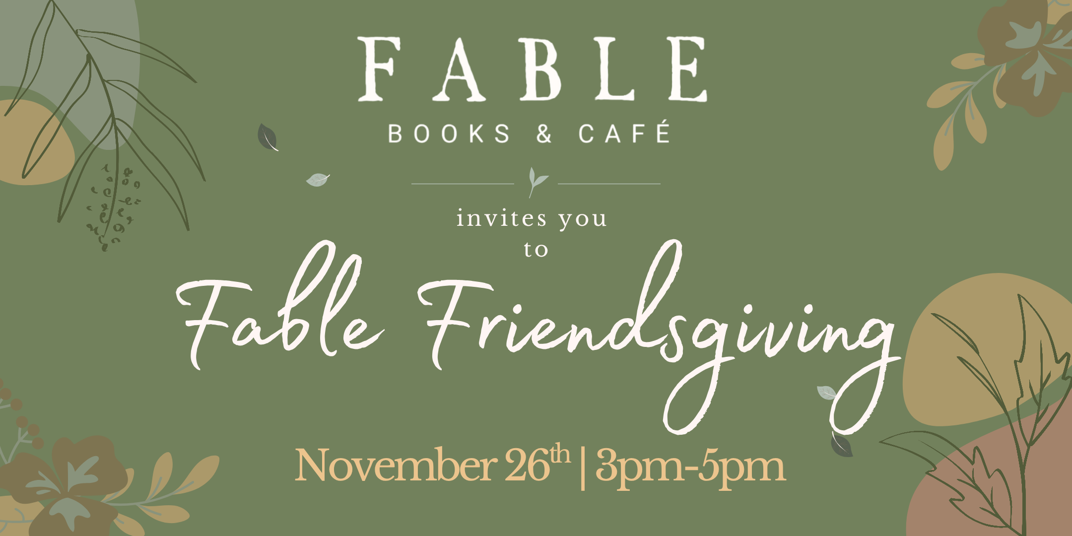 Fable Friendsgiving Book Swap