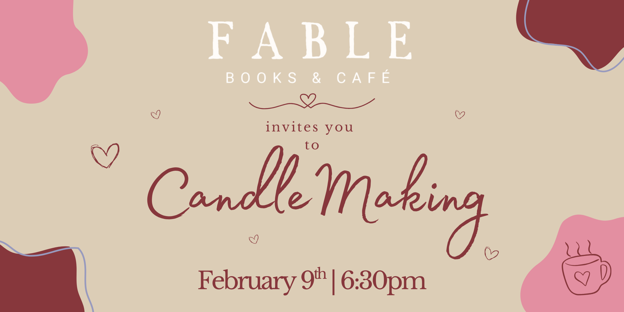 Candle Making x Fiction and Flame