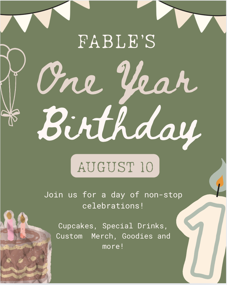 Happy Birthday Fable!