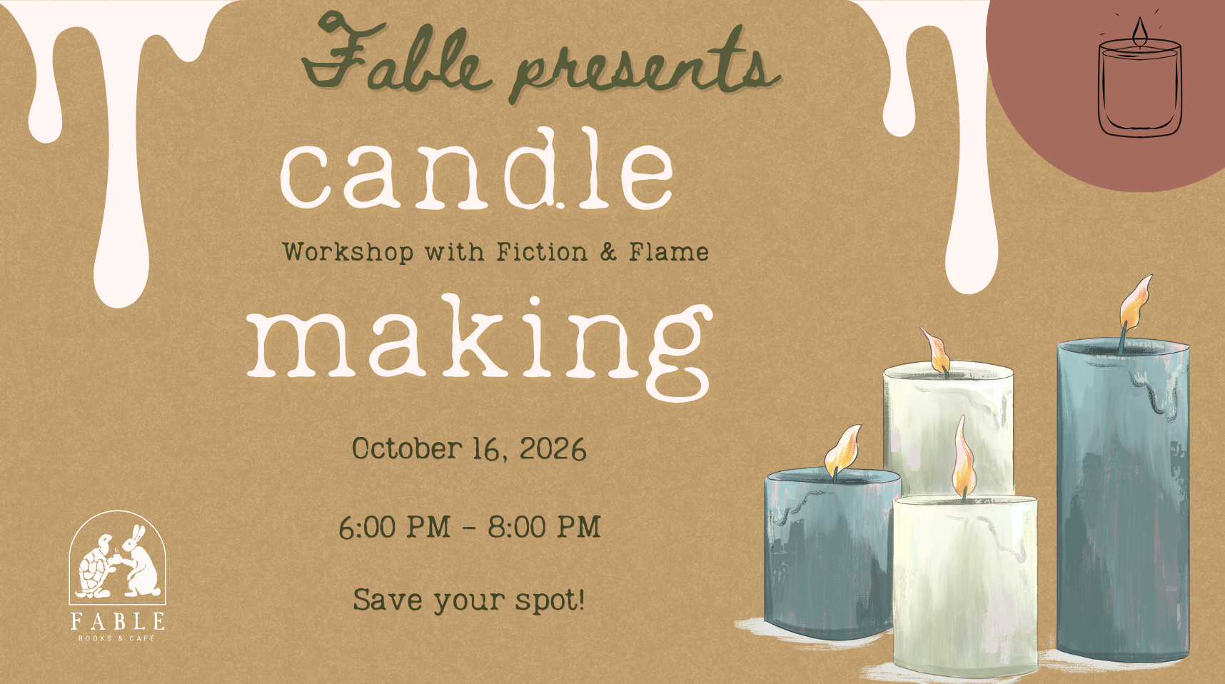 Candle Making X Fiction and Flame